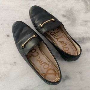 Sam Edelman Leather Loafers Black size 9.5M